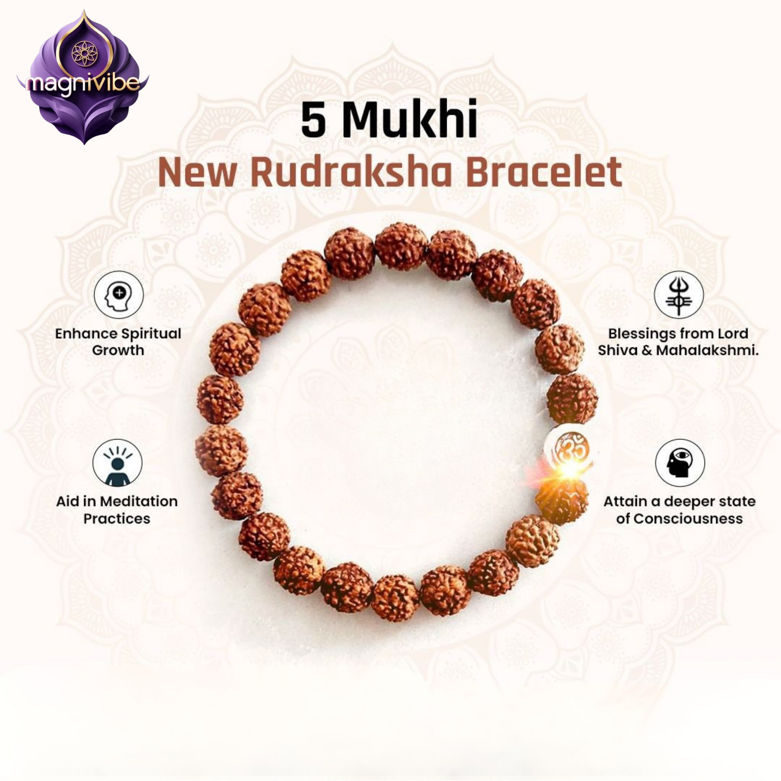 5 Mukhi Rudraksha